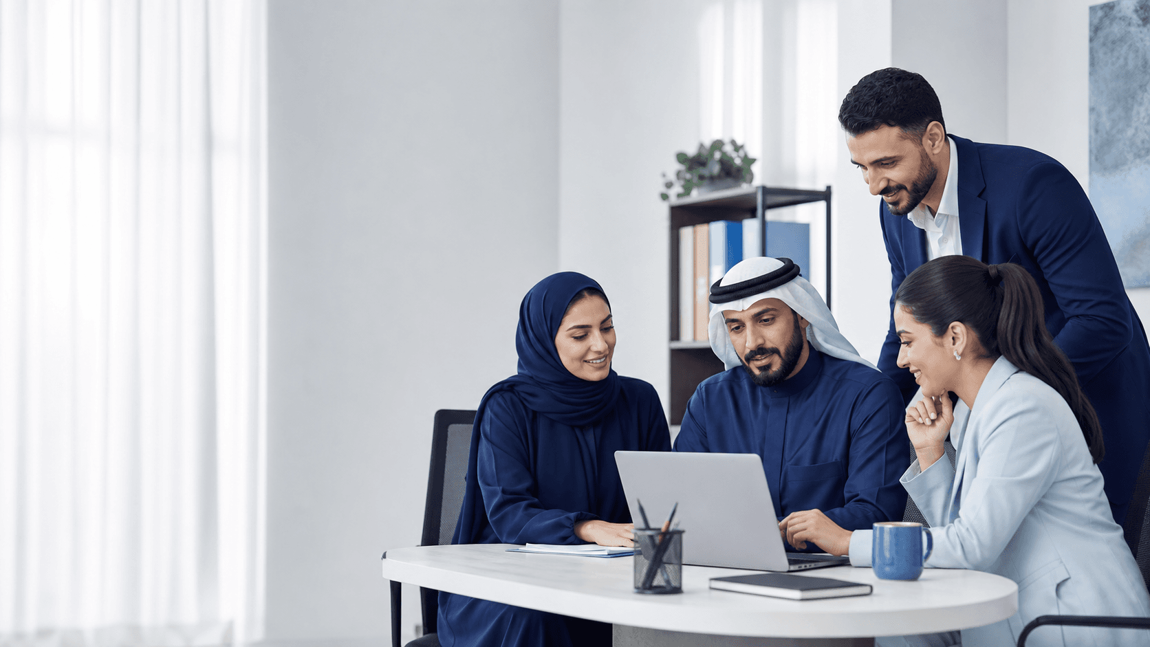 Bukra Academy recruitment team collaborating